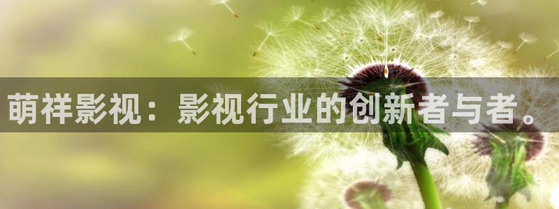 必胜韩国影视：萌祥影视：影视行业的创新者与者。